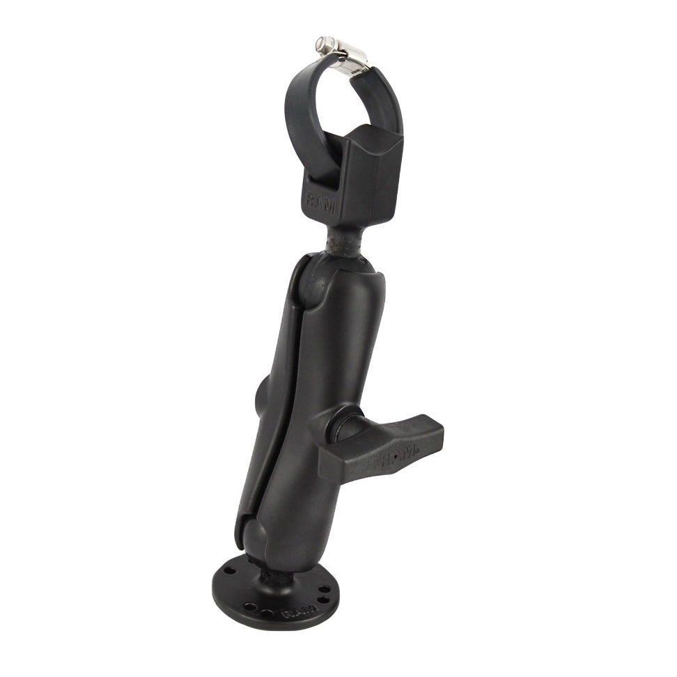 RAM® trollingmotor-stabilisator met bandslangklem – medium