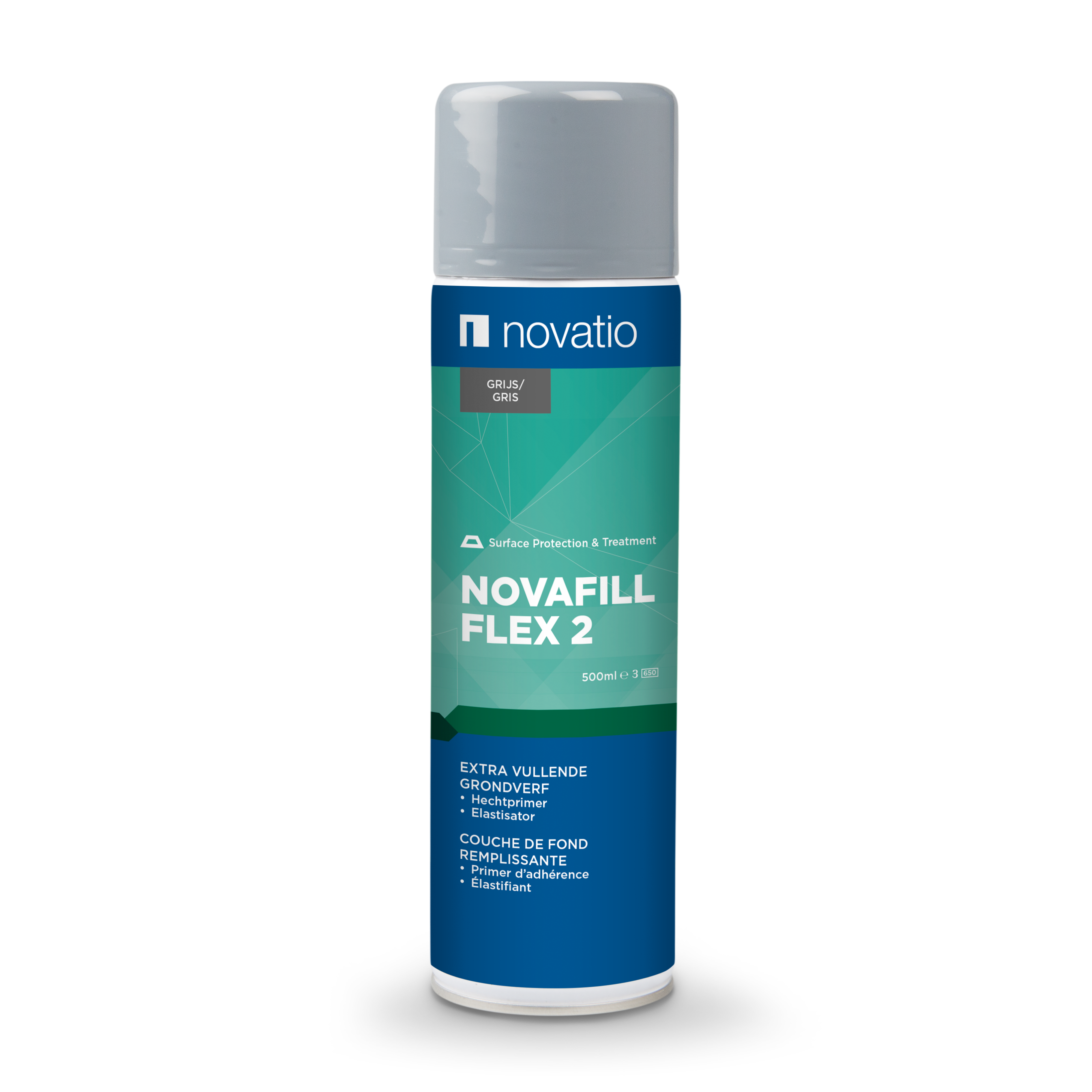 Novatio Novafill Flex 2 gris foncé - aérosol 500ml