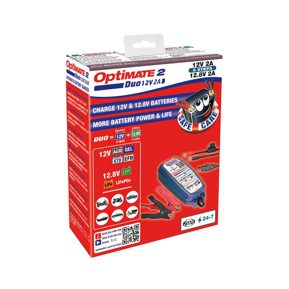 Druppellader Optimate 2 DUO 12V 2A Bronze