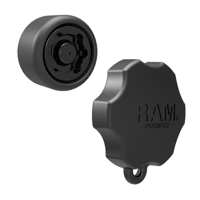 Bouton de sécurité 6 broches RAM® Pin-Lock™ pour bras pivotants