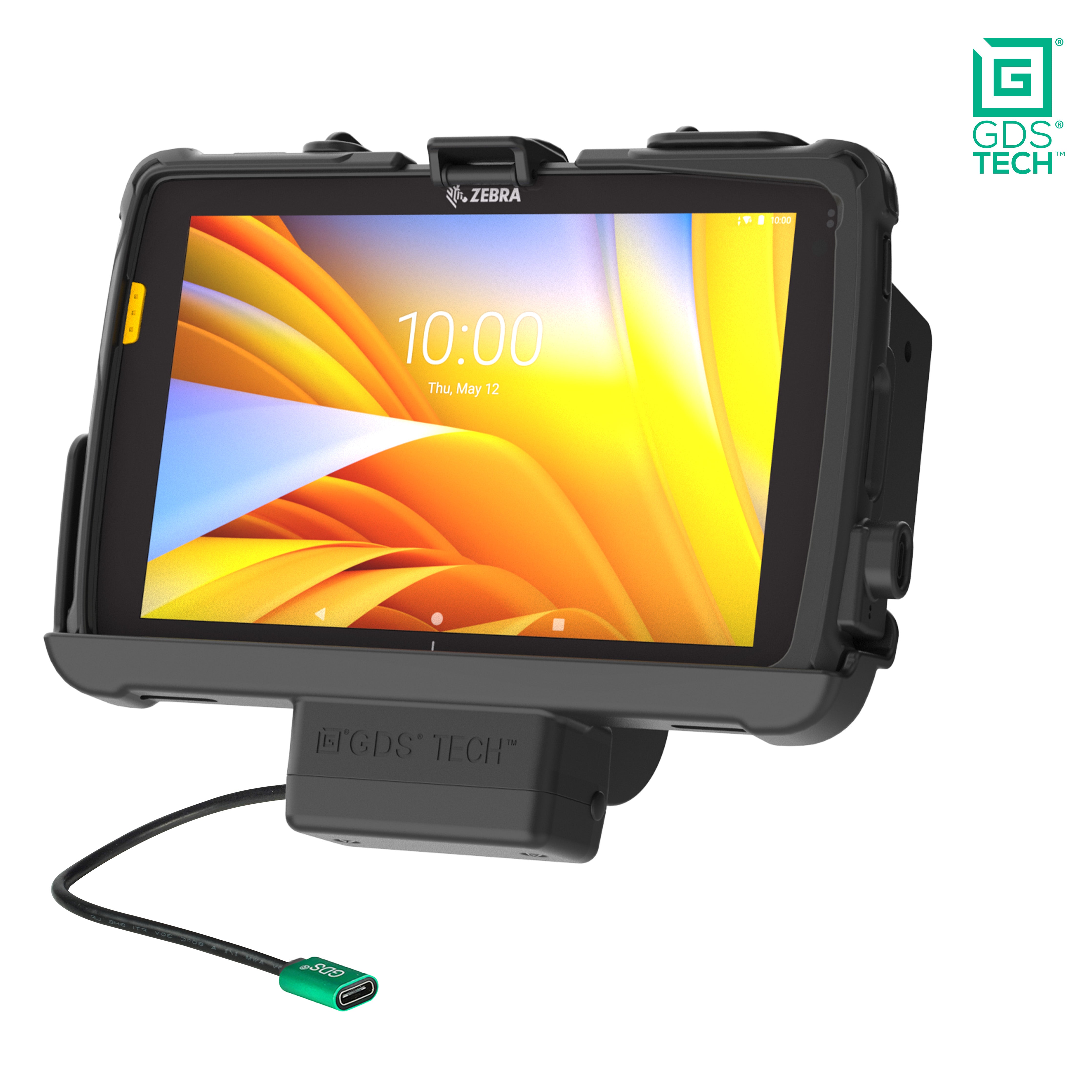 GDS® gevoed dock voor Zebra ET4x 8" met IntelliSkin®