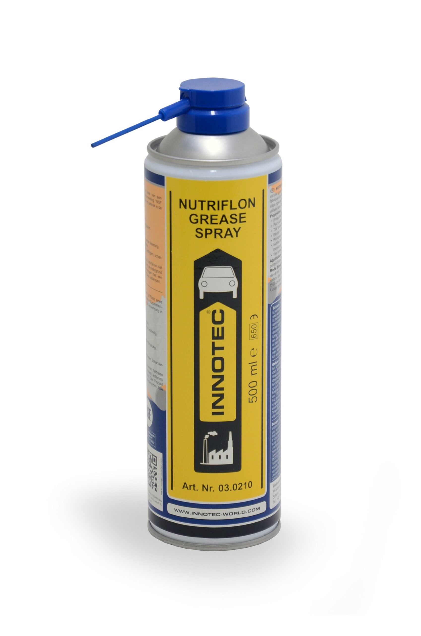 Innotec Nutriflon Grease Spray (Aerosol 500 ml) - NSF H1 I JVD Parts