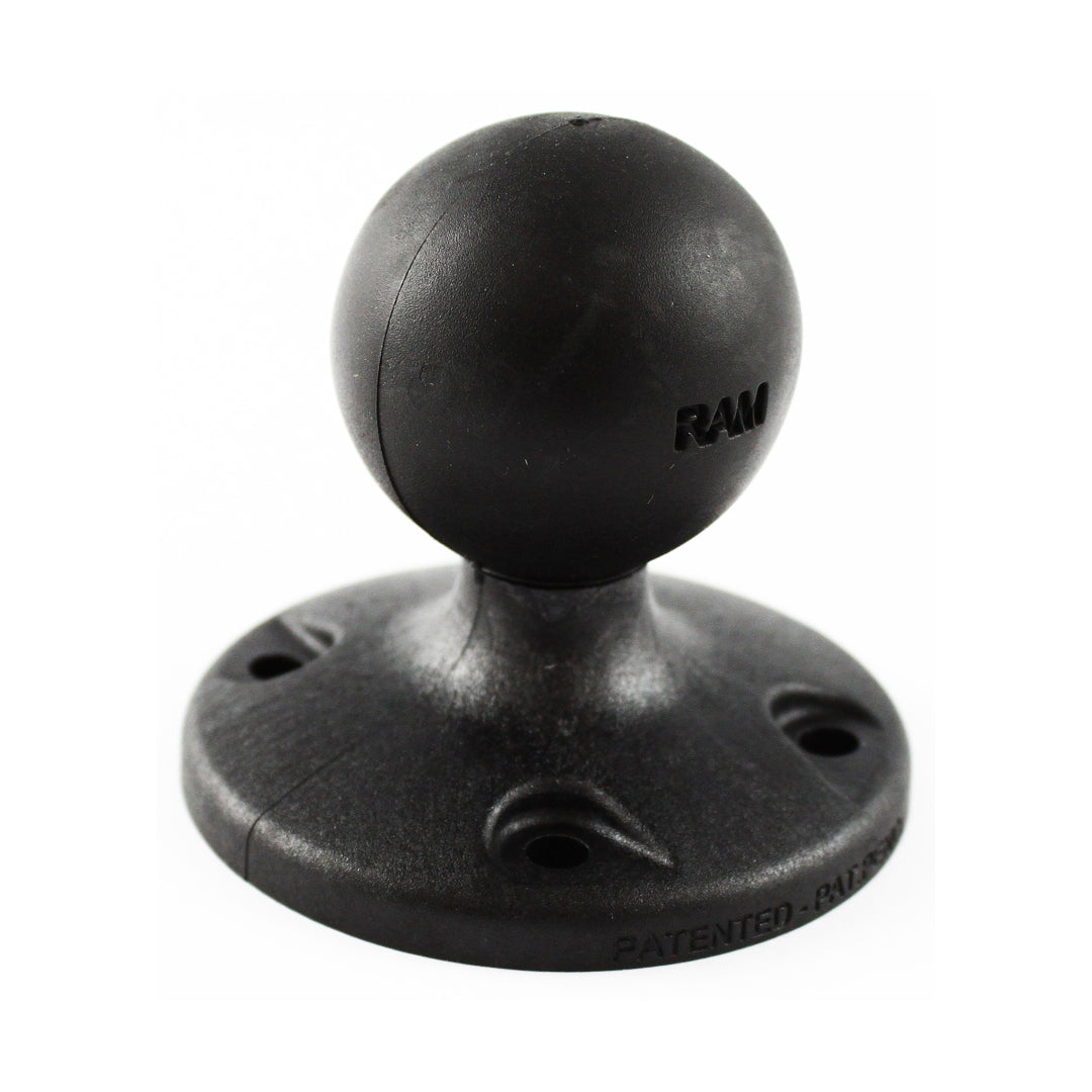 RAM® composiet ronde plaat met kogel - C-formaat
