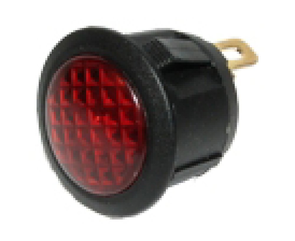 Controlelicht LED 12V rood
