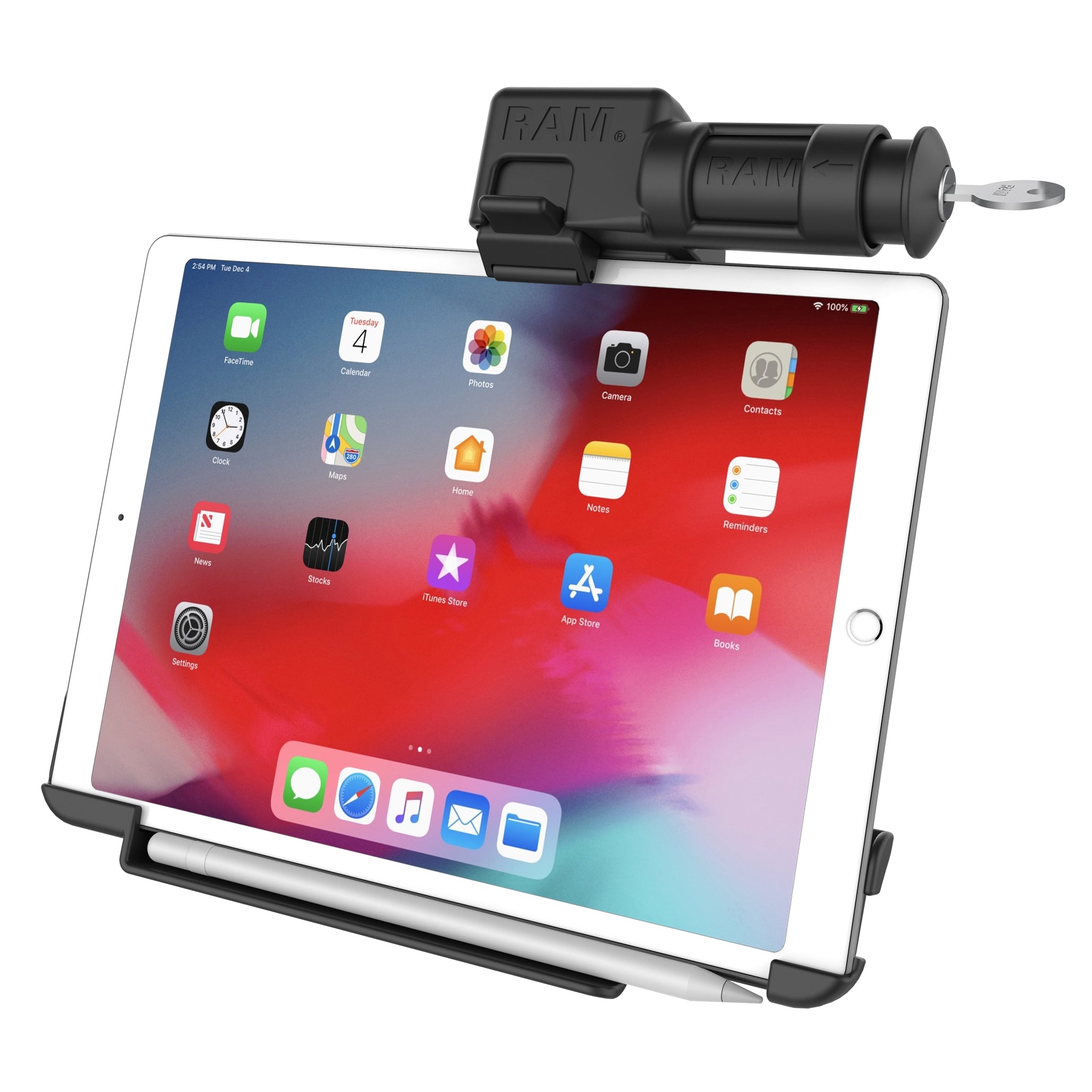 Soporte RAM® EZ-Roll'r™ con cerradura de llave para iPad Pro 11" y Air 4