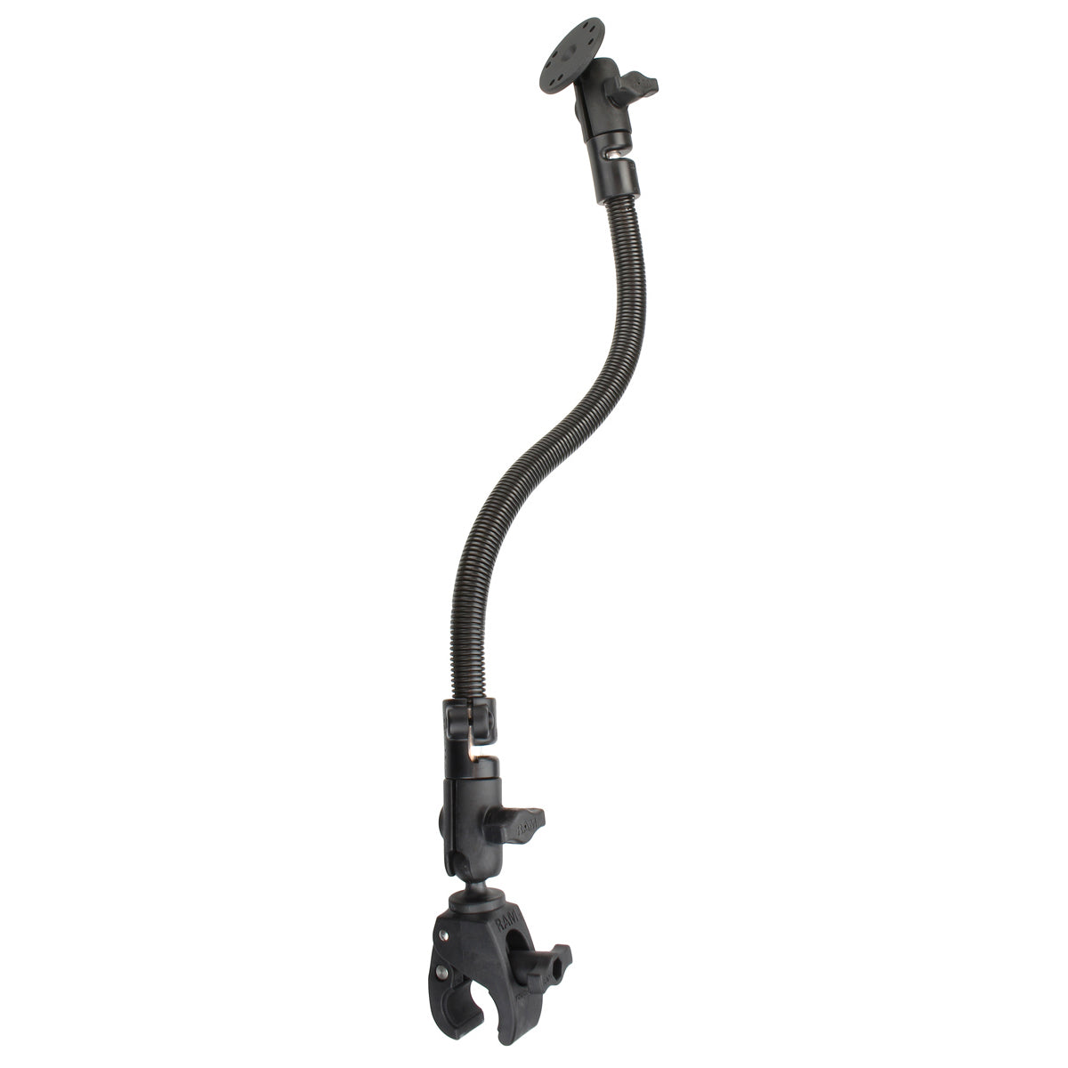 Soporte RAM® Tough-Claw™ con varilla de 18" y placa redonda