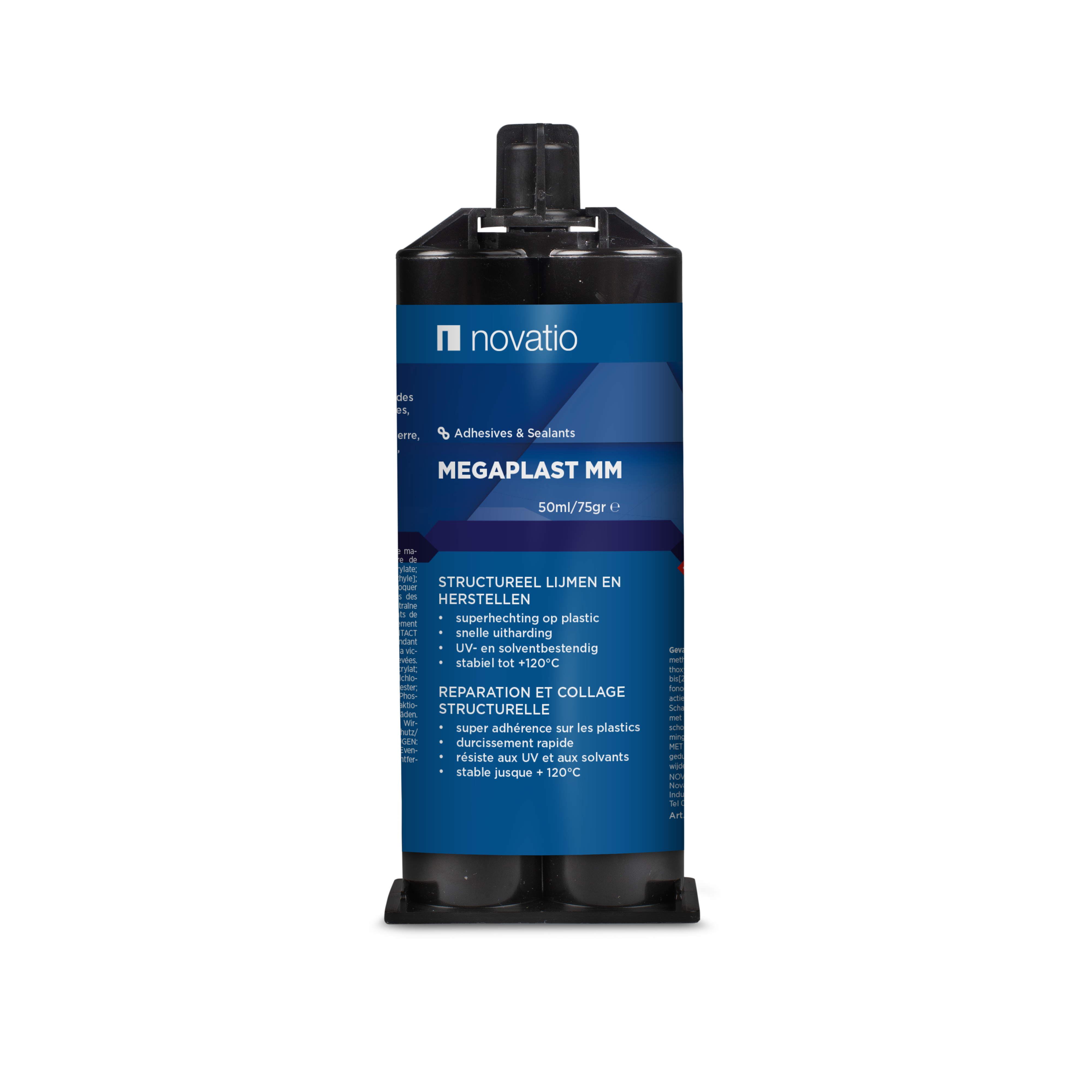 Novatio Megaplast MM - cartouche 2 x 25ml