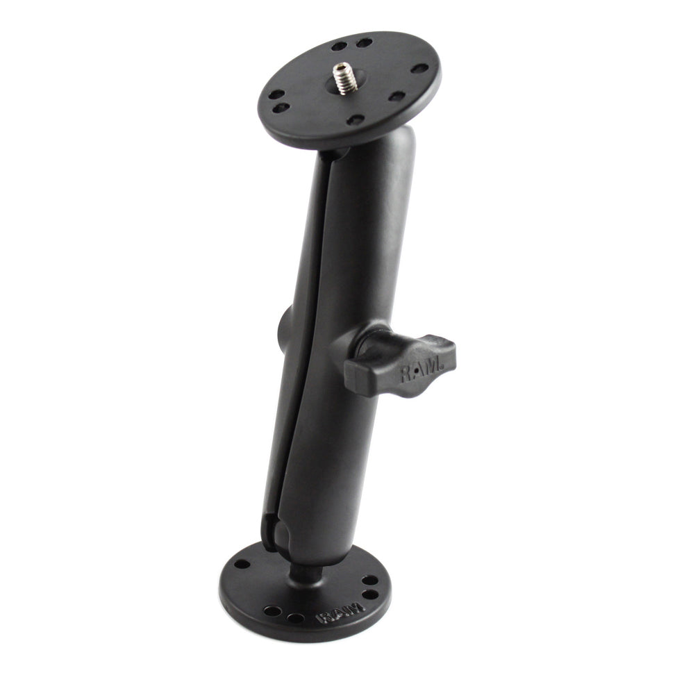 RAM® double ball mount with 1/4"-20 male thread - B size long