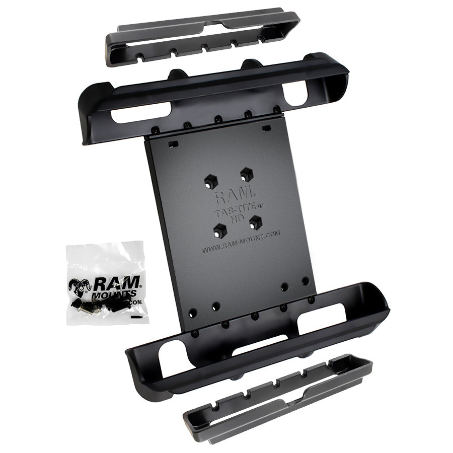 Supporto RAM® Tab-Tite™ con coppe terminali per iPad mini 1-3 & iPad 1-4