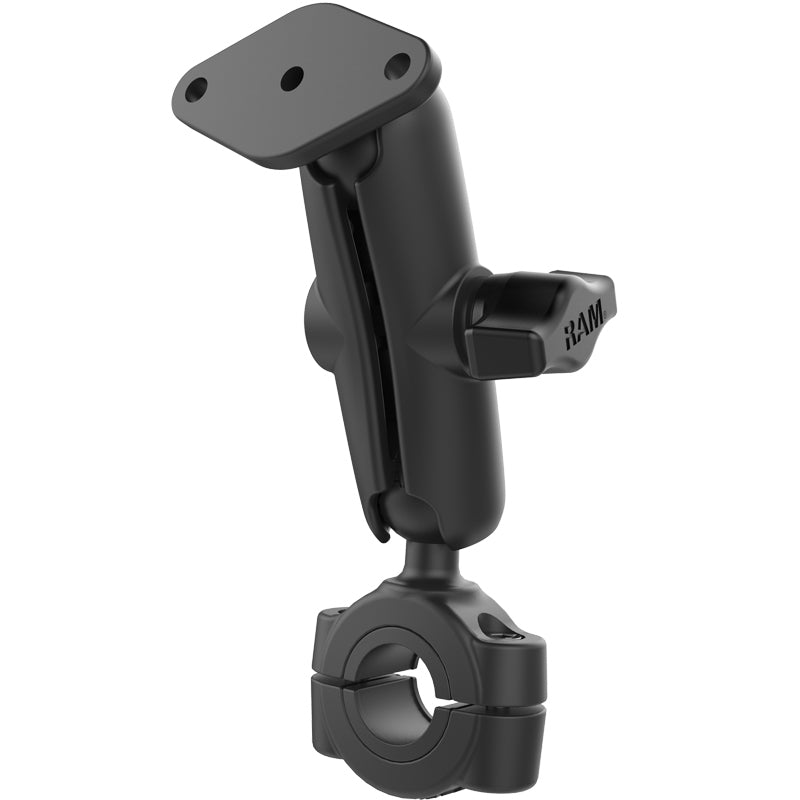 RAM® Torque™ soporte de doble bola para barra media con placa tipo diamante