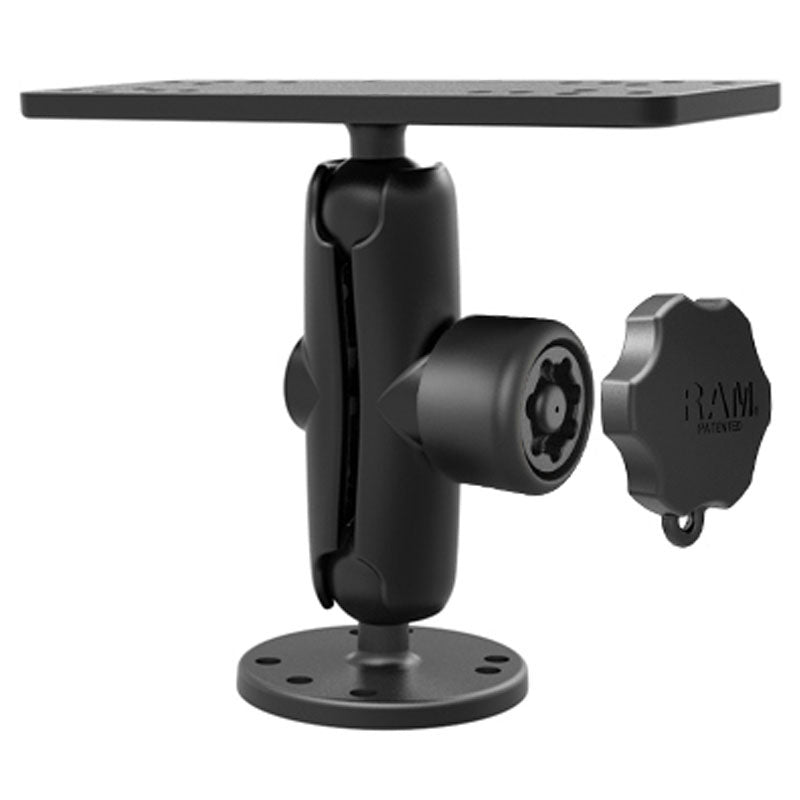 RAM® Pin-Lock™ houder voor mariene elektronica - B-formaat medium