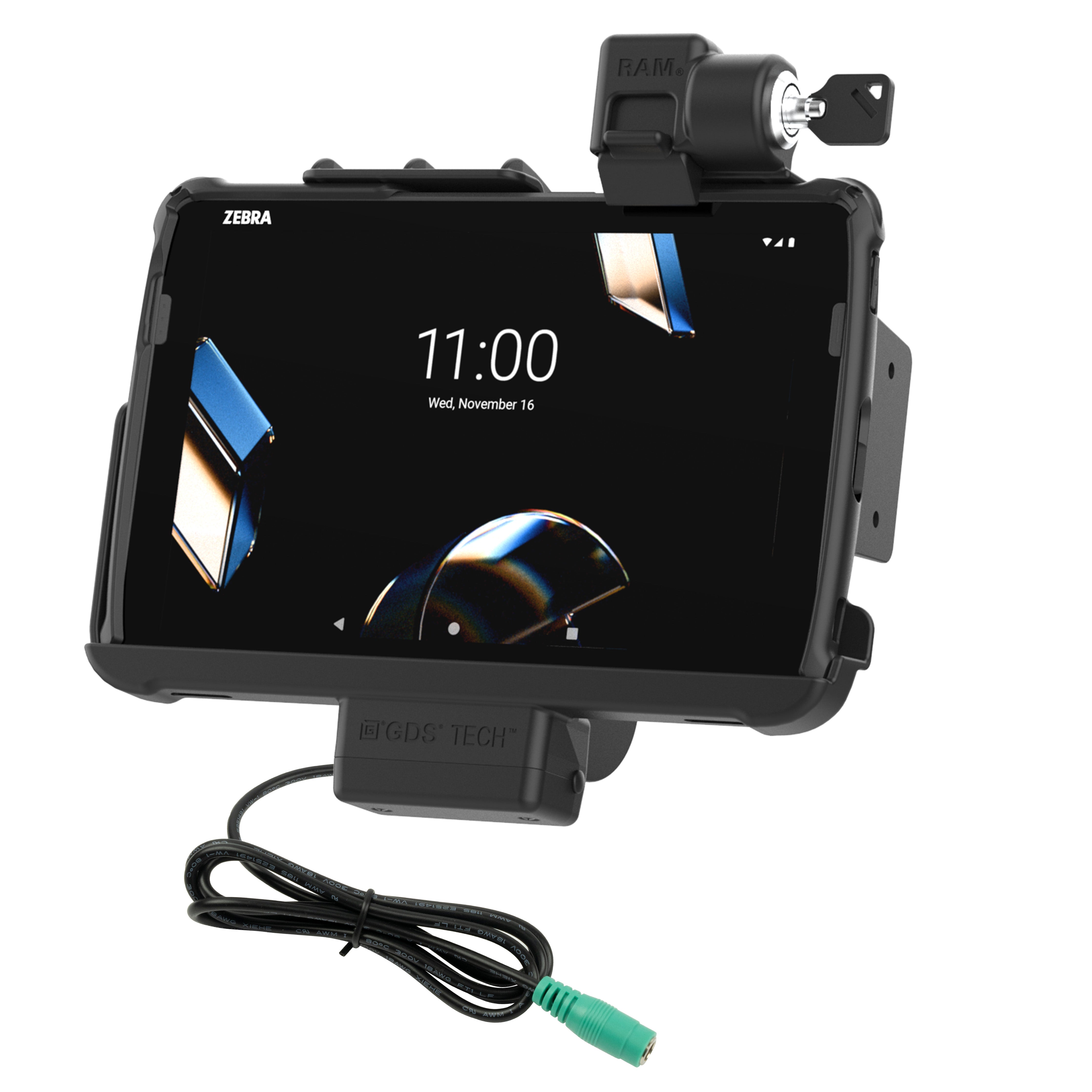 Vergrendelbaar RAM® Tough-Dock™ voor Zebra ET4x 10"