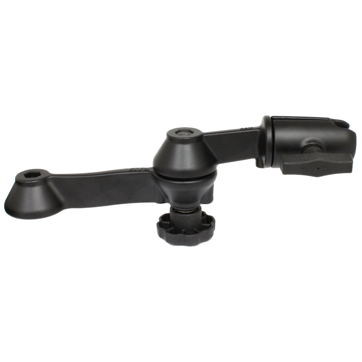 RAM® 12" dubbele zwenkarm met draaibare kom