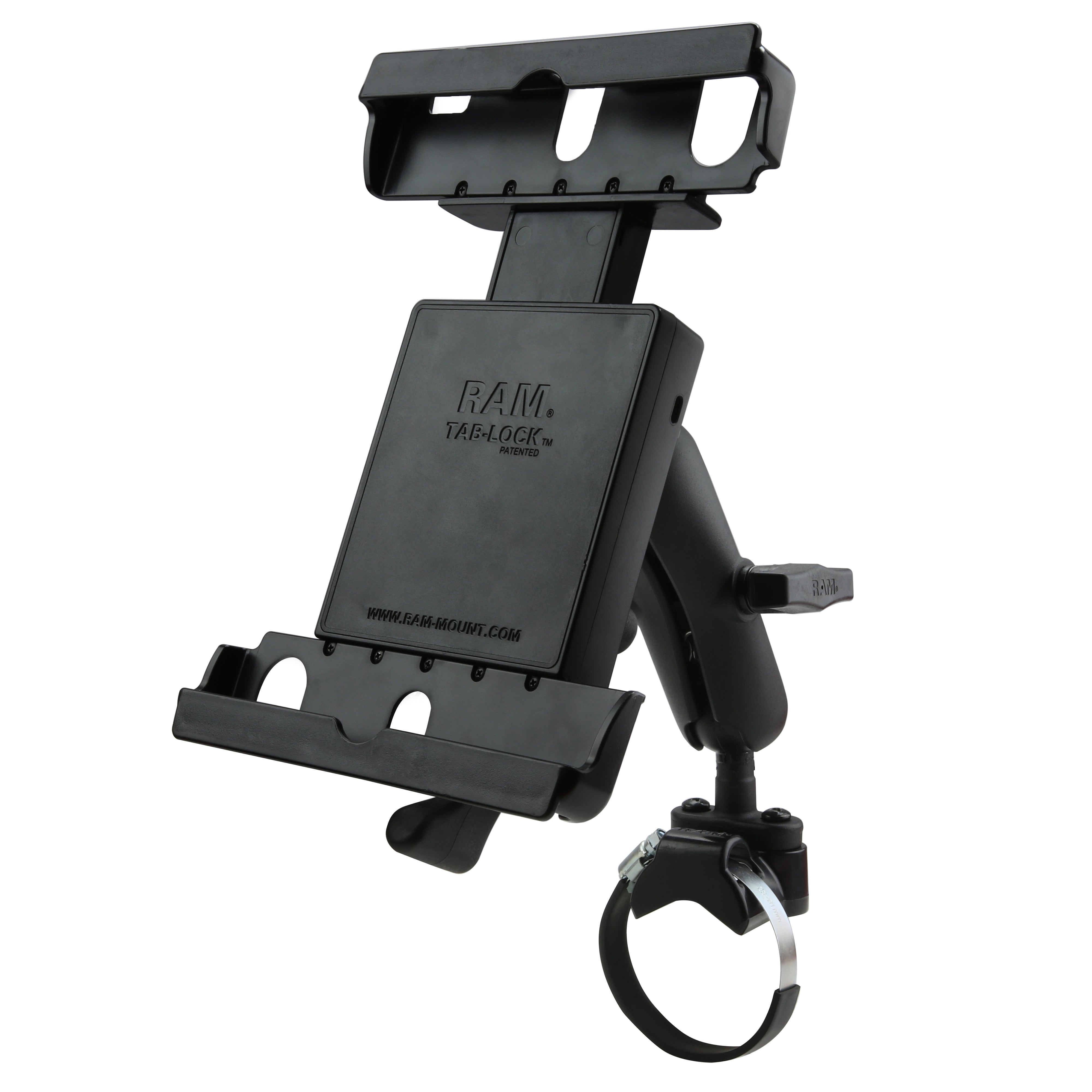 RAM® ATV/Side By Side railhouder voor 9"-10.5" tablets met stevige hoezen