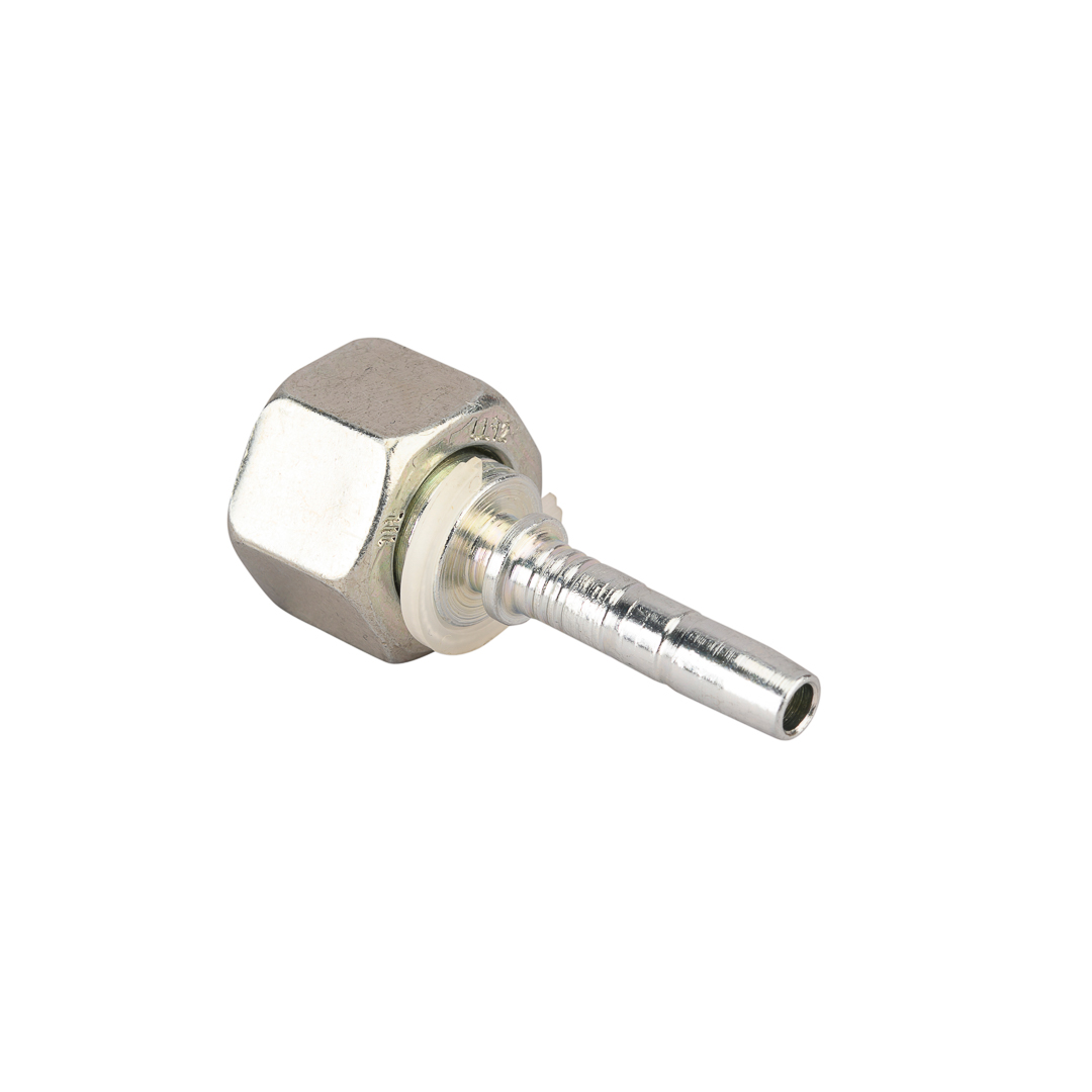 Fluiconnecto Aansluiting slangpilaar - Metrisch O-ring Binnendraad 24° 10295-18-04