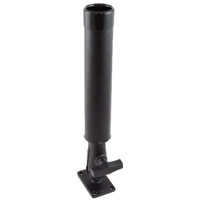 RAM® Tube™ hengelhouder met rechthoekige kogelbasis