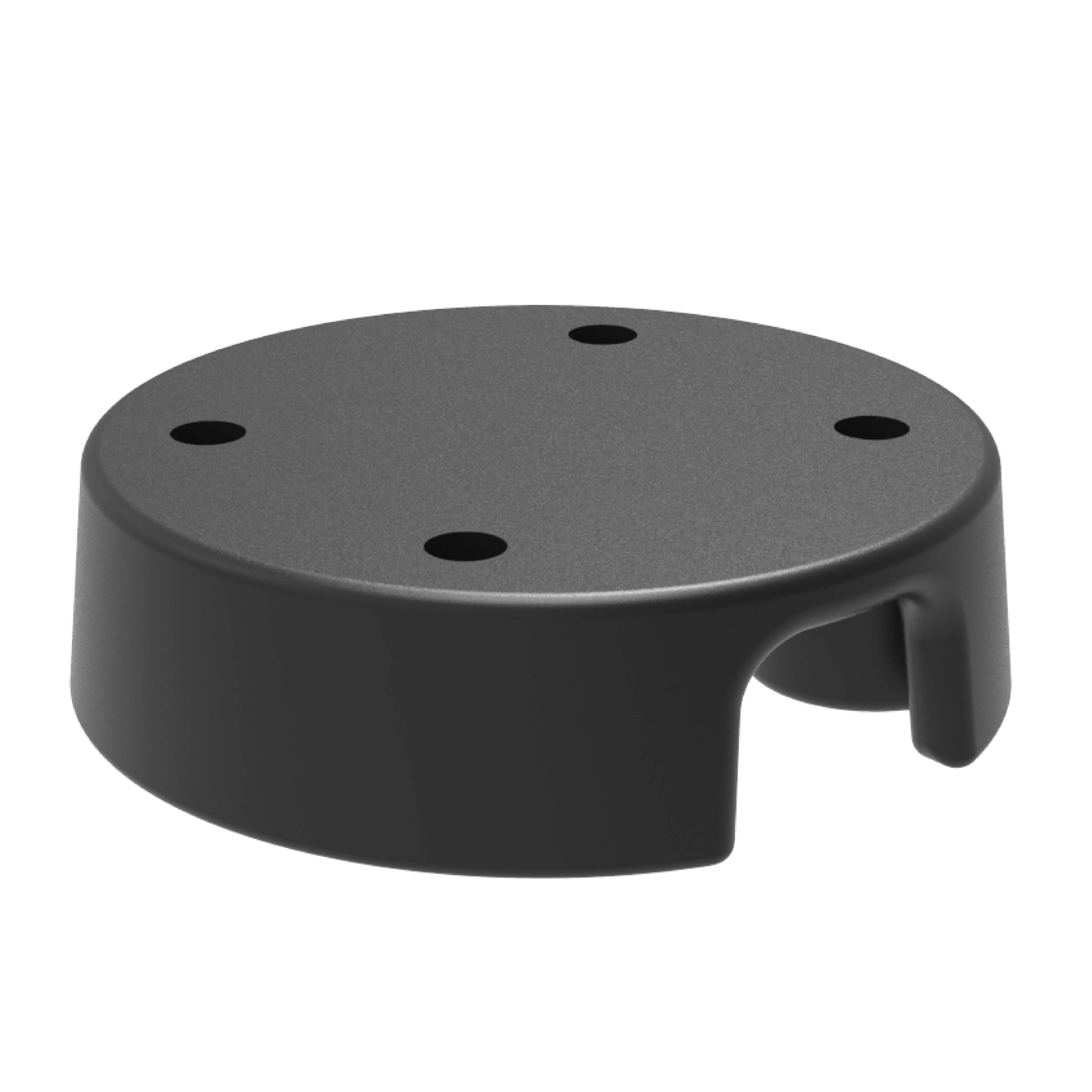 RAM® cable manager with AMPS hole pattern for electronic device holders