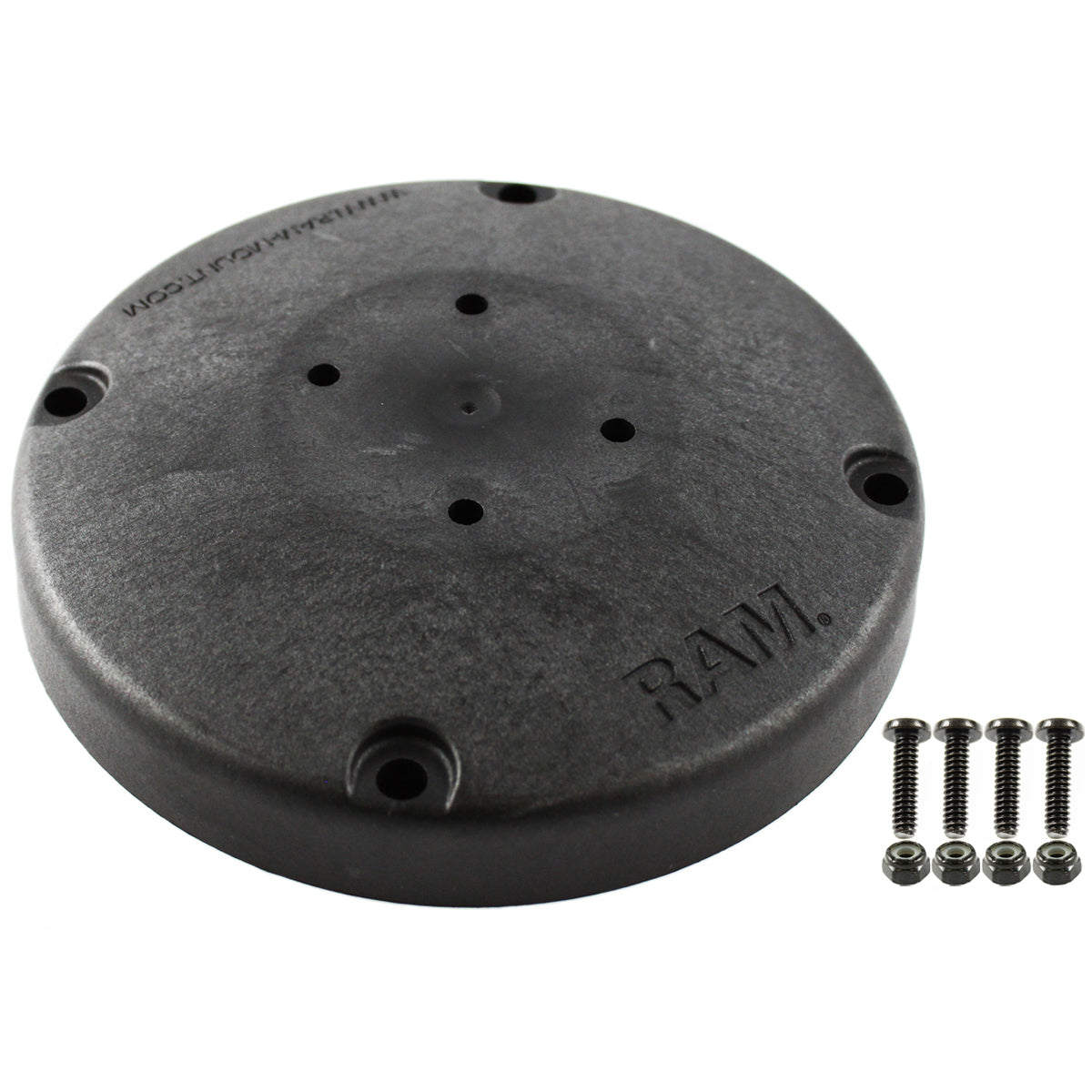 RAM® rund platformbase med AMPS-hulmønster
