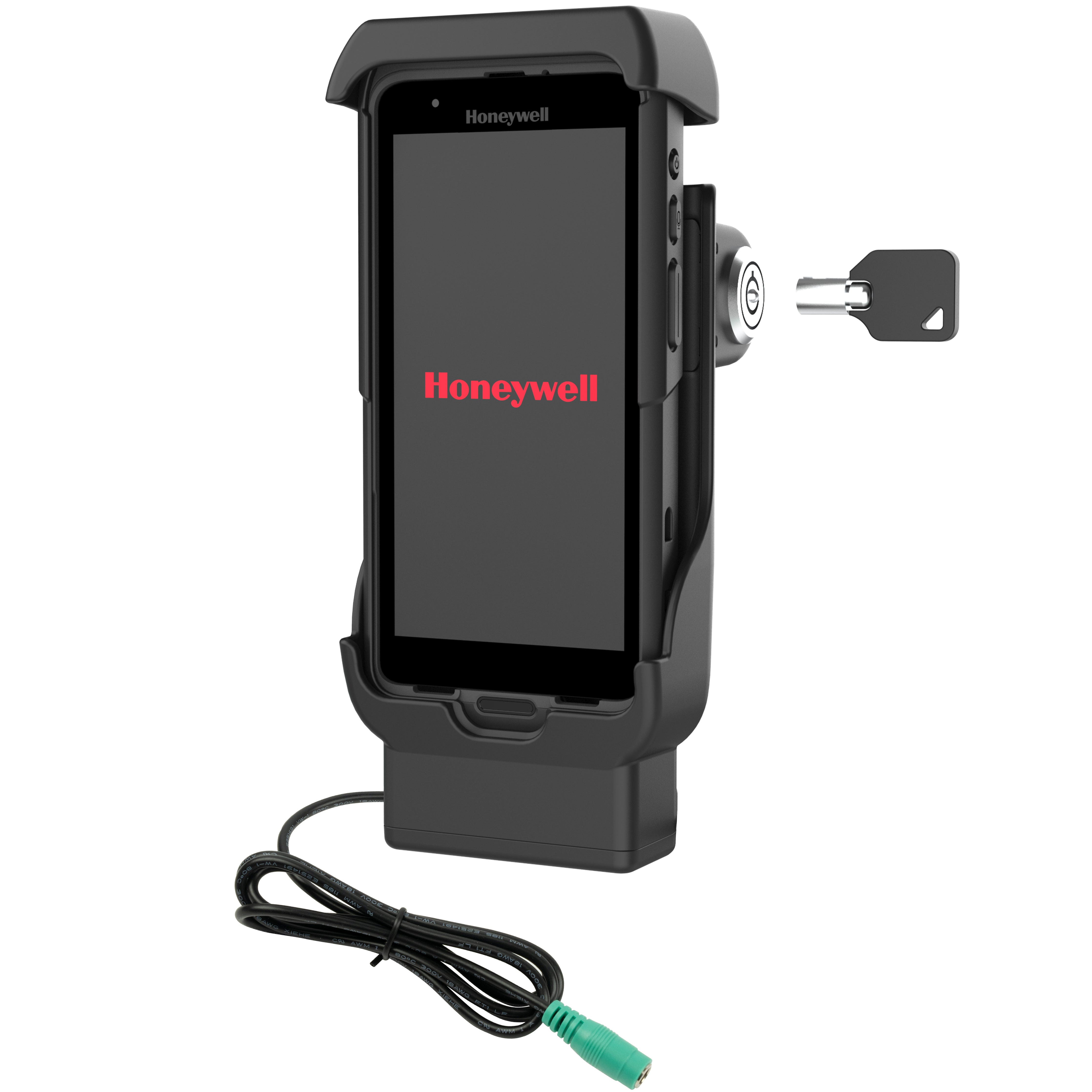 RAM® vergrendelbare powered dock voor Honeywell CT40/45/47