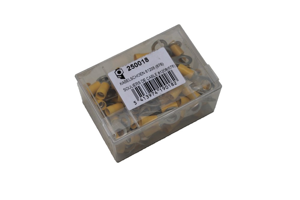 Cosse à œillet 8,4mm jaune 678