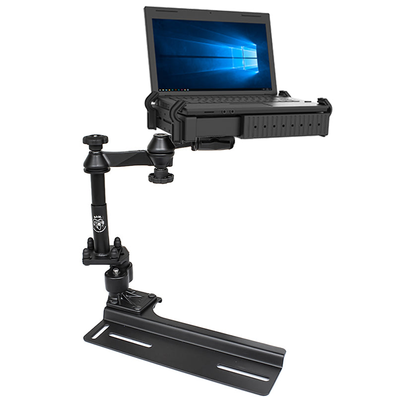 RAM® No-Drill™ laptophouder voor '96-07 Dodge Grand Caravan + meer