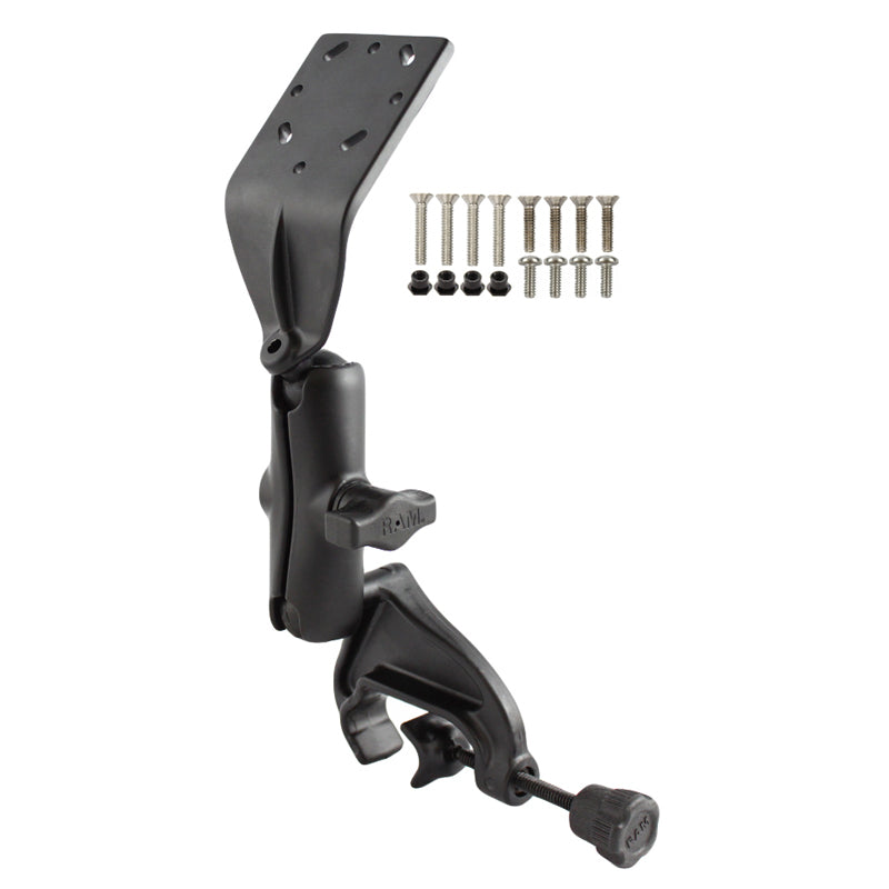 RAM® dubbele kogel-jukhouder met schuine plaat & Garmin-bevestigingsmateriaal