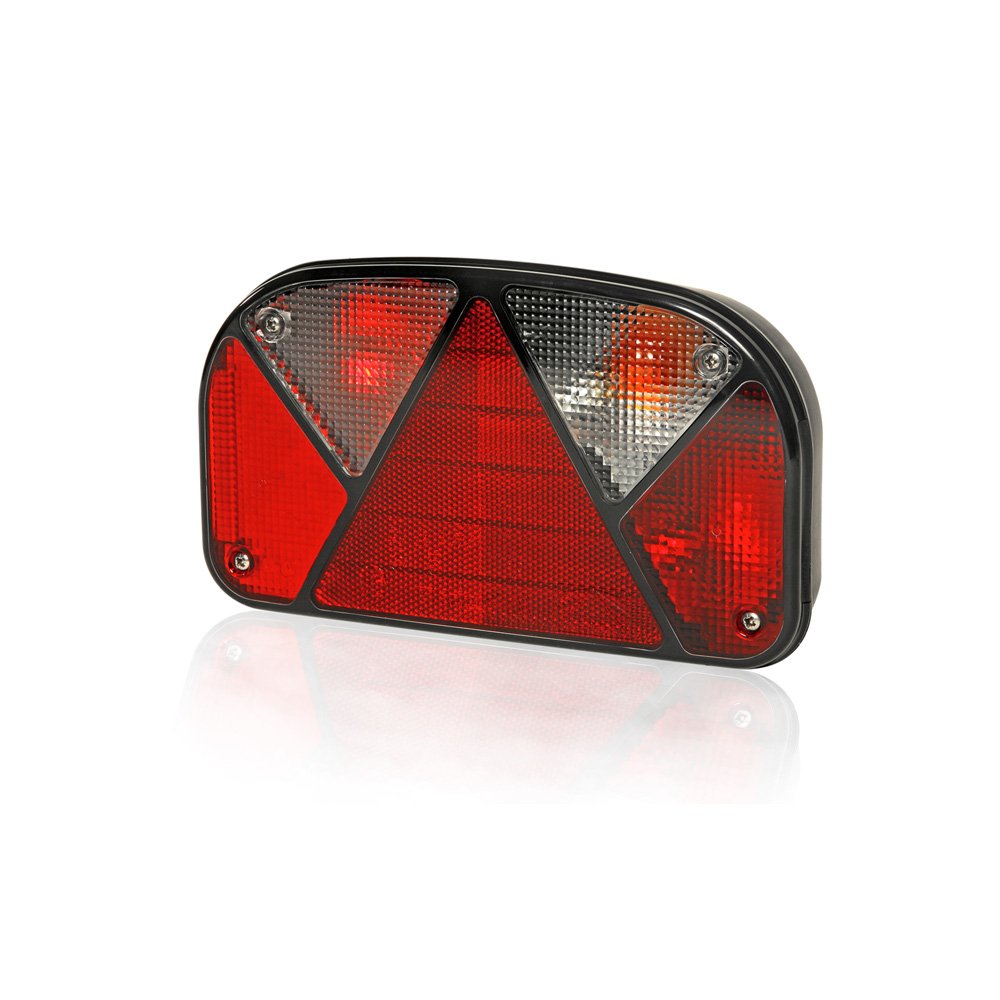 Achterlicht Multipoint II halogeen 12V 6-functie 5-pin rechts mistlicht