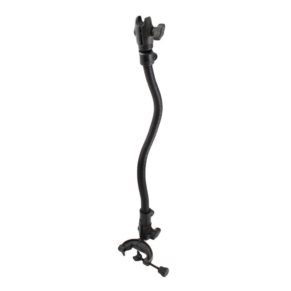 Supporto con morsetto RAM® Pod™ I con asta in alluminio da 18" e braccio a coppa