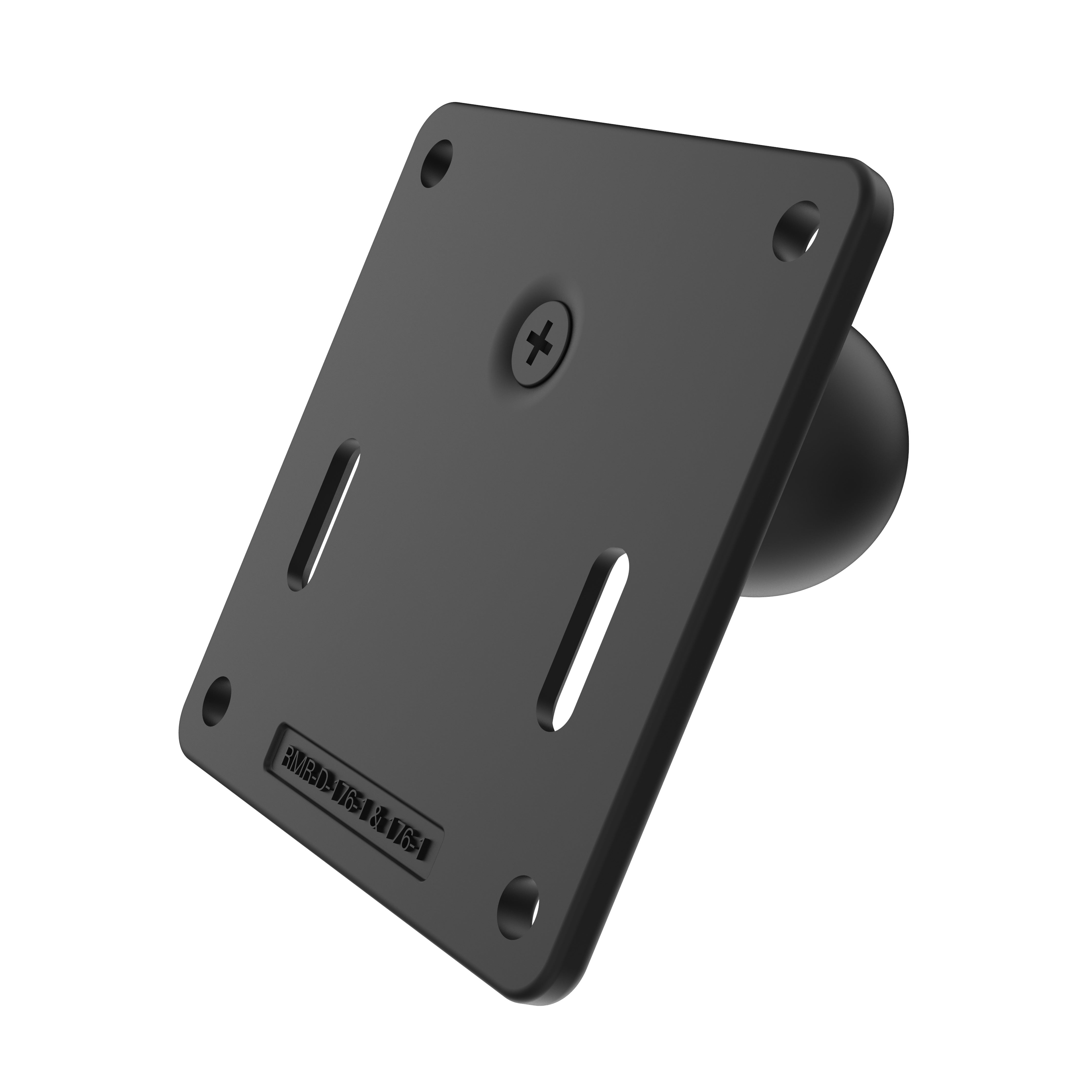 RAM® 75x75mm VESA-plaat met kogel en staalversterkte paal