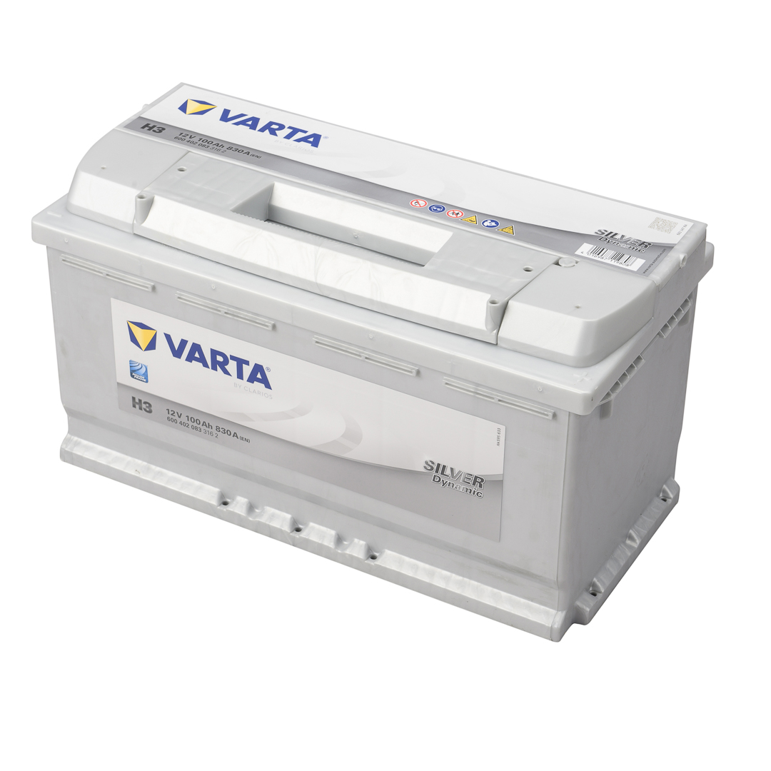 VARTA Accu Silver Dynamic H3  - 12V 100Ah - 600.402.083