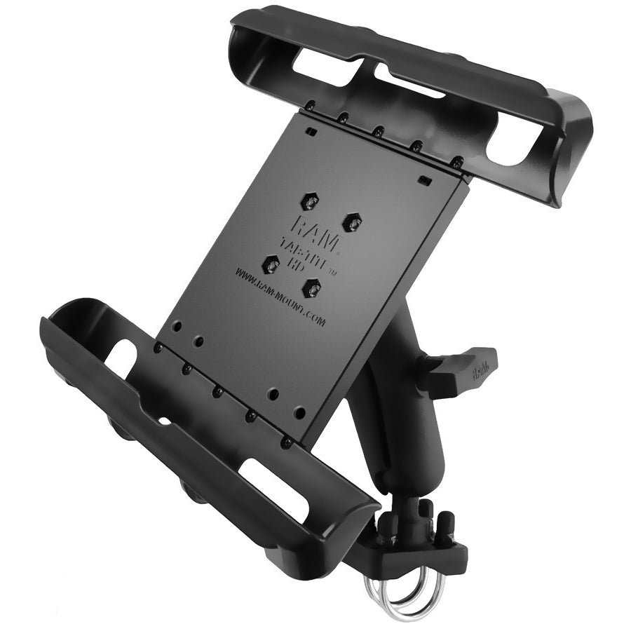 RAM® Tab-Tite™ houder voor grote tablets met dubbele U-bouthouder