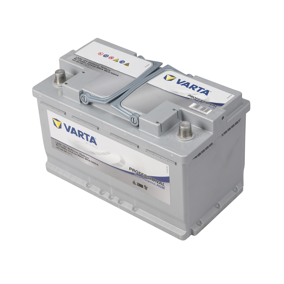 VARTA LA80 Dual Purpose Batterie (12V 80Ah) - 840 080 080