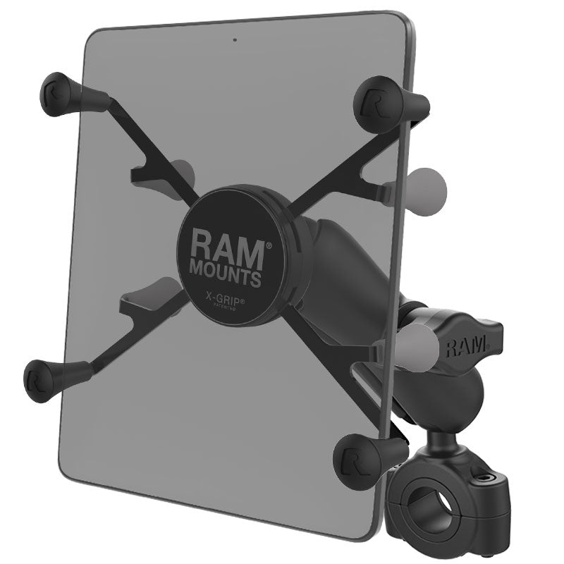 RAM® X-Grip® met RAM® Torque™ medium railbasis voor 7"-8" tablets