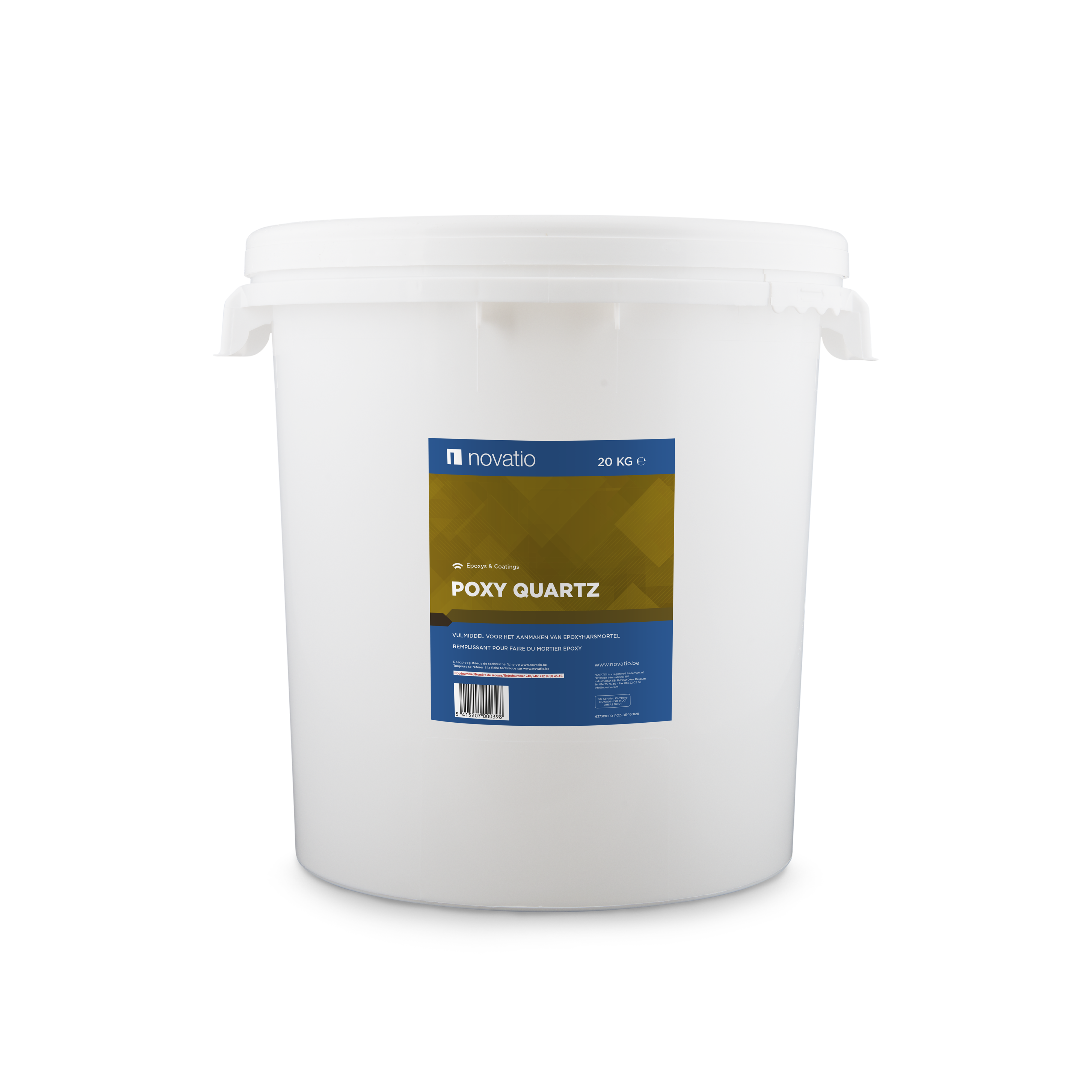 Novatio Poxy Quartz - 0,2-2,0mm - seau 20kg