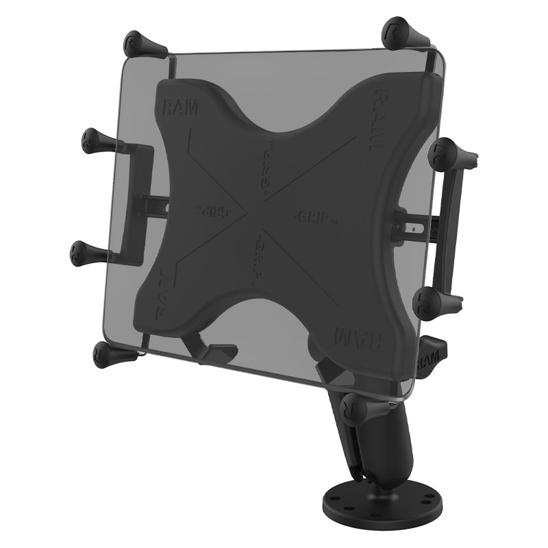RAM® X-Grip® boorbare dubbele-kogelhouder voor 12"-13" tablets
