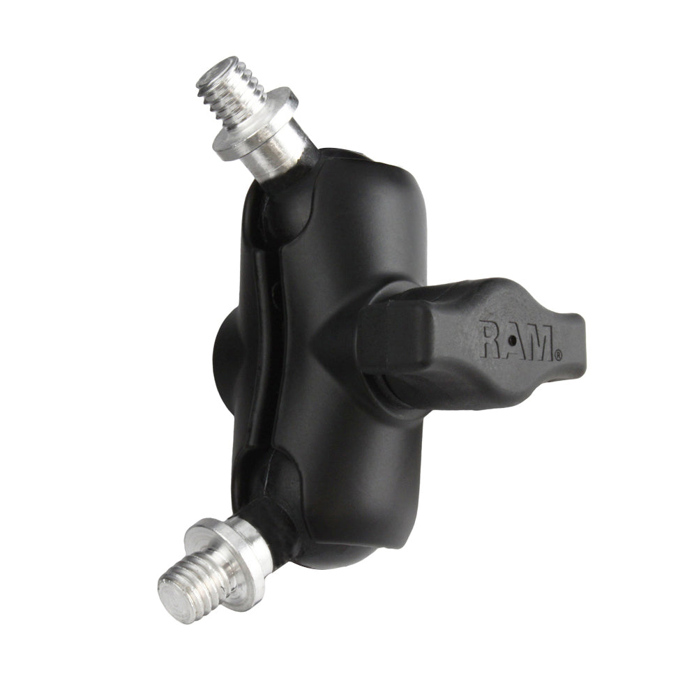 RAM® support double rotule avec deux tiges filetées 3/8"-16