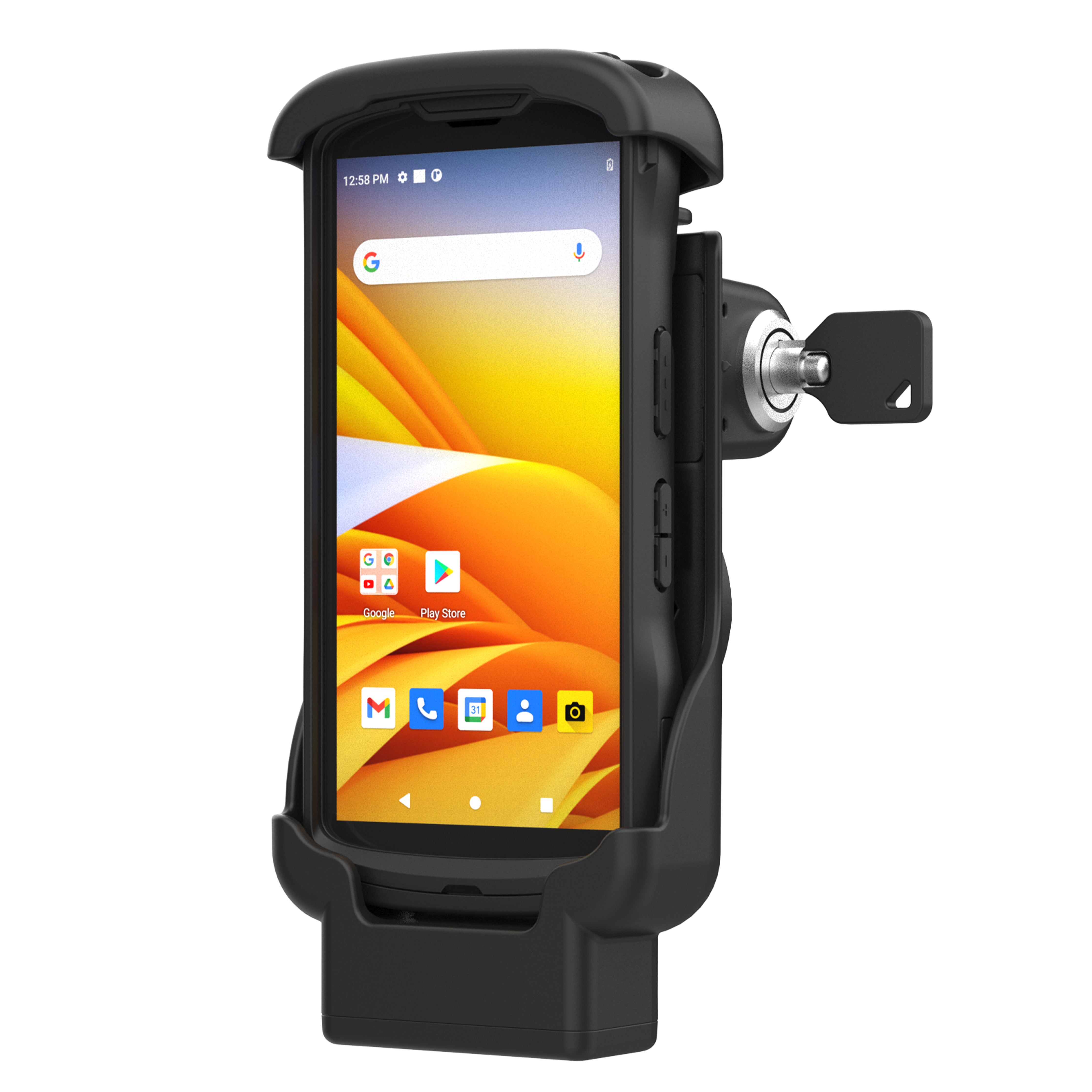 RAM® afsluitbaar Form-Fit dock voor Zebra TC53 & TC58