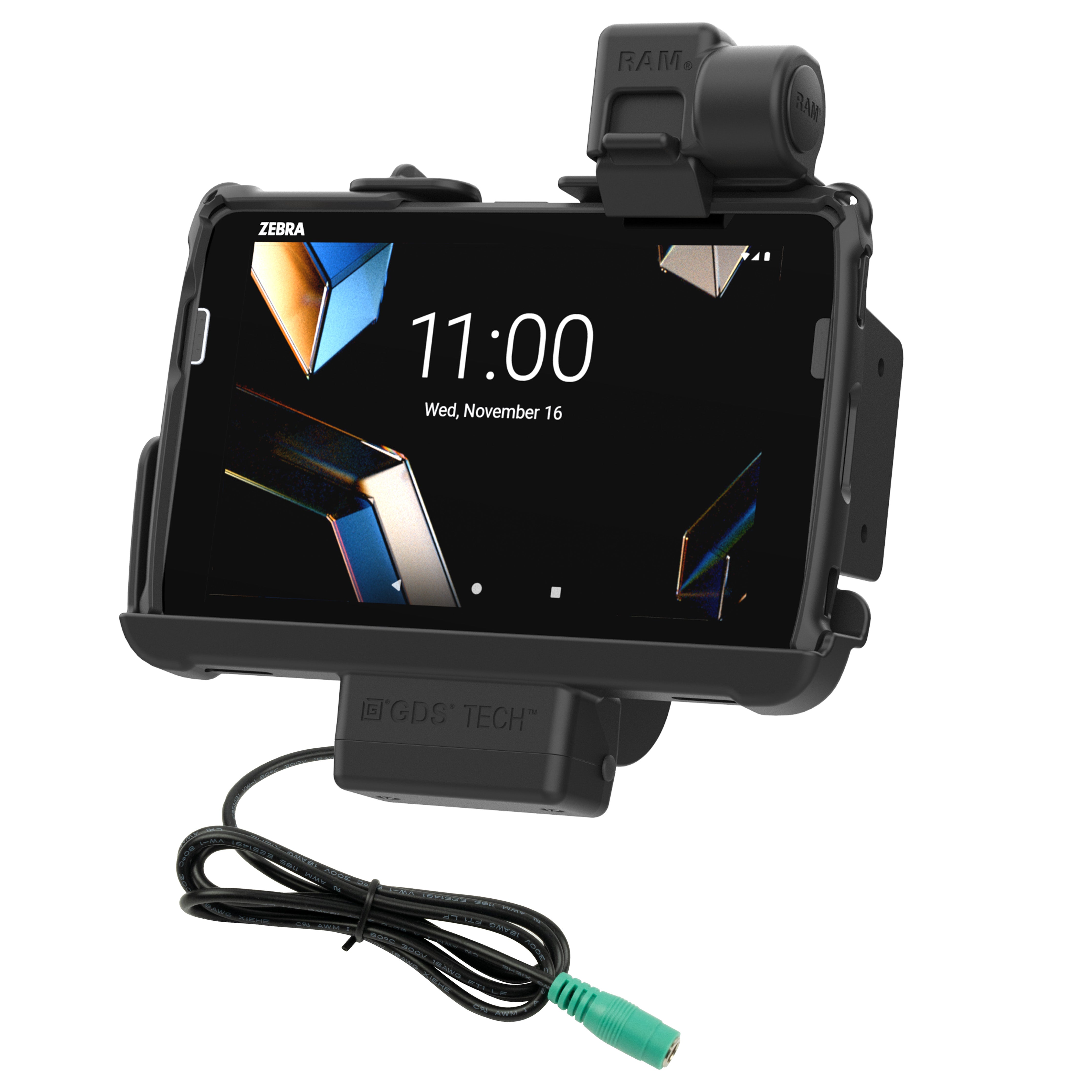 RAM® Tough-Dock™ med lås til Zebra ET4x 8"
