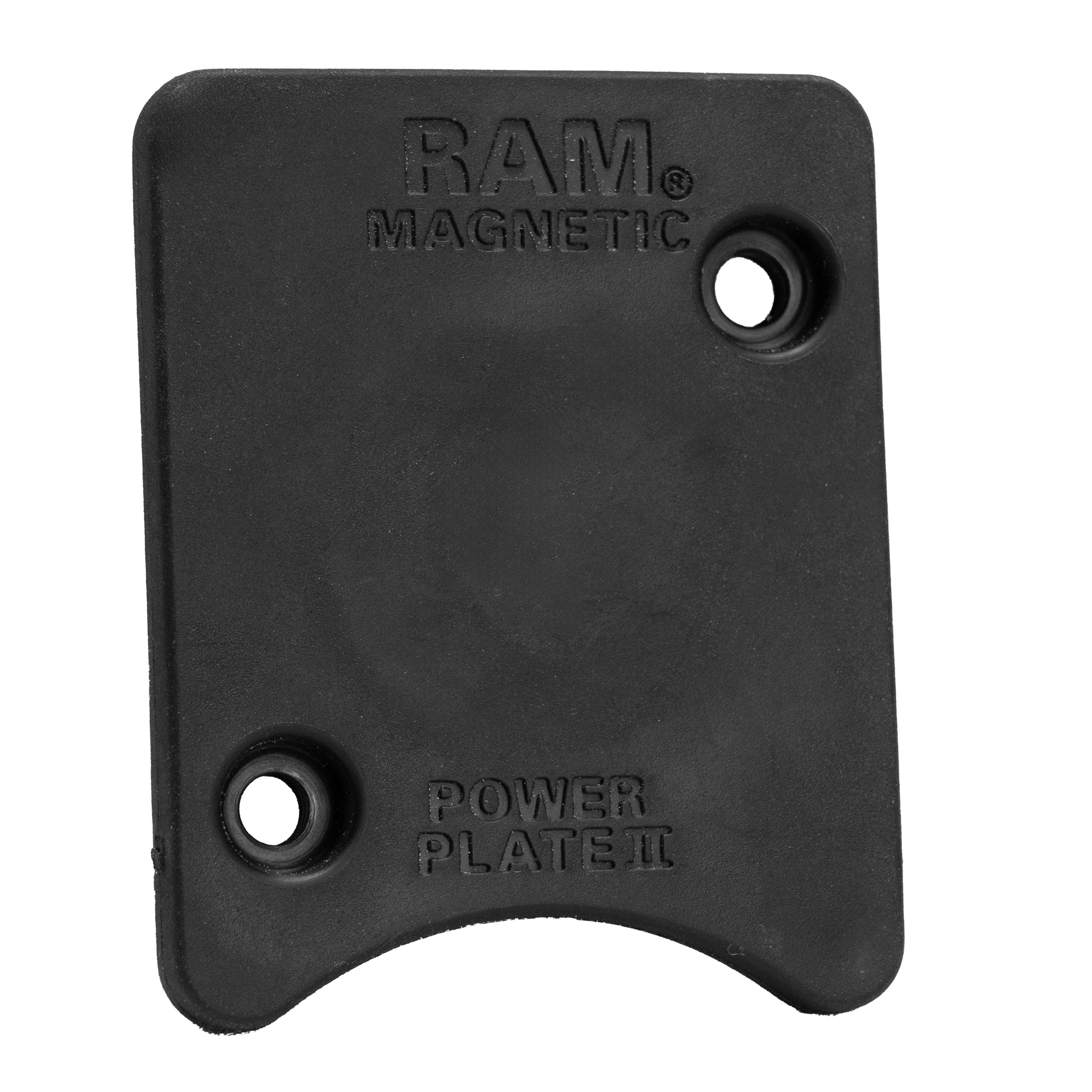 Soporte magnético RAM® Power Plate™ II con placas adhesivas de acero