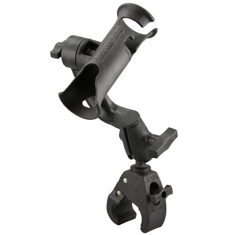 RAM® Tube Jr.™ hengelhouder met Revolution arm en RAM® Tough-Claw™ basis