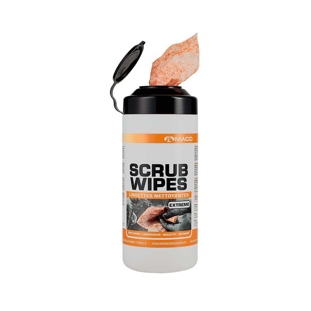 Lingettes de nettoyage ScrubWipesExtreme 200 mm x 210 mm (75 pièces)