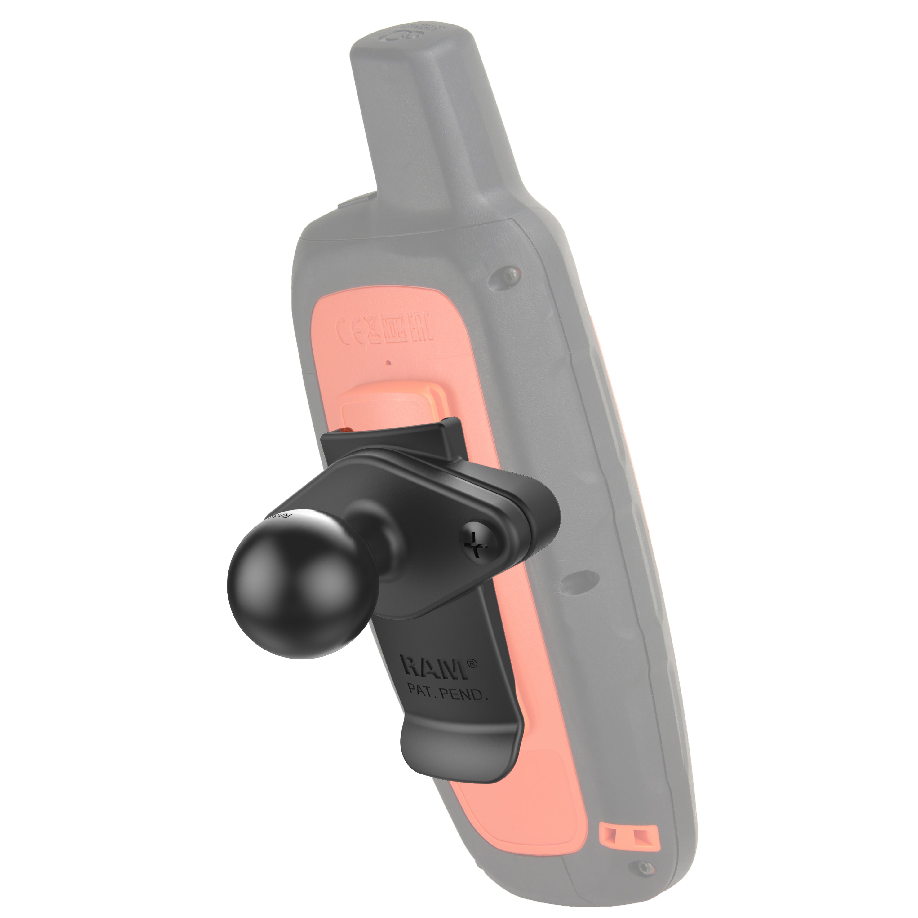 Uchwyt RAM® Spine Clip z kulką do ręcznych urządzeń Garmin