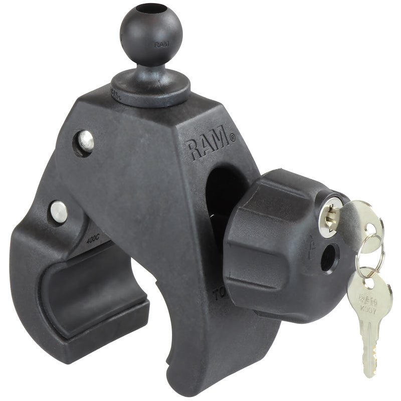RAM® Tough-Claw™ stor låsbar klemmebase med kugle