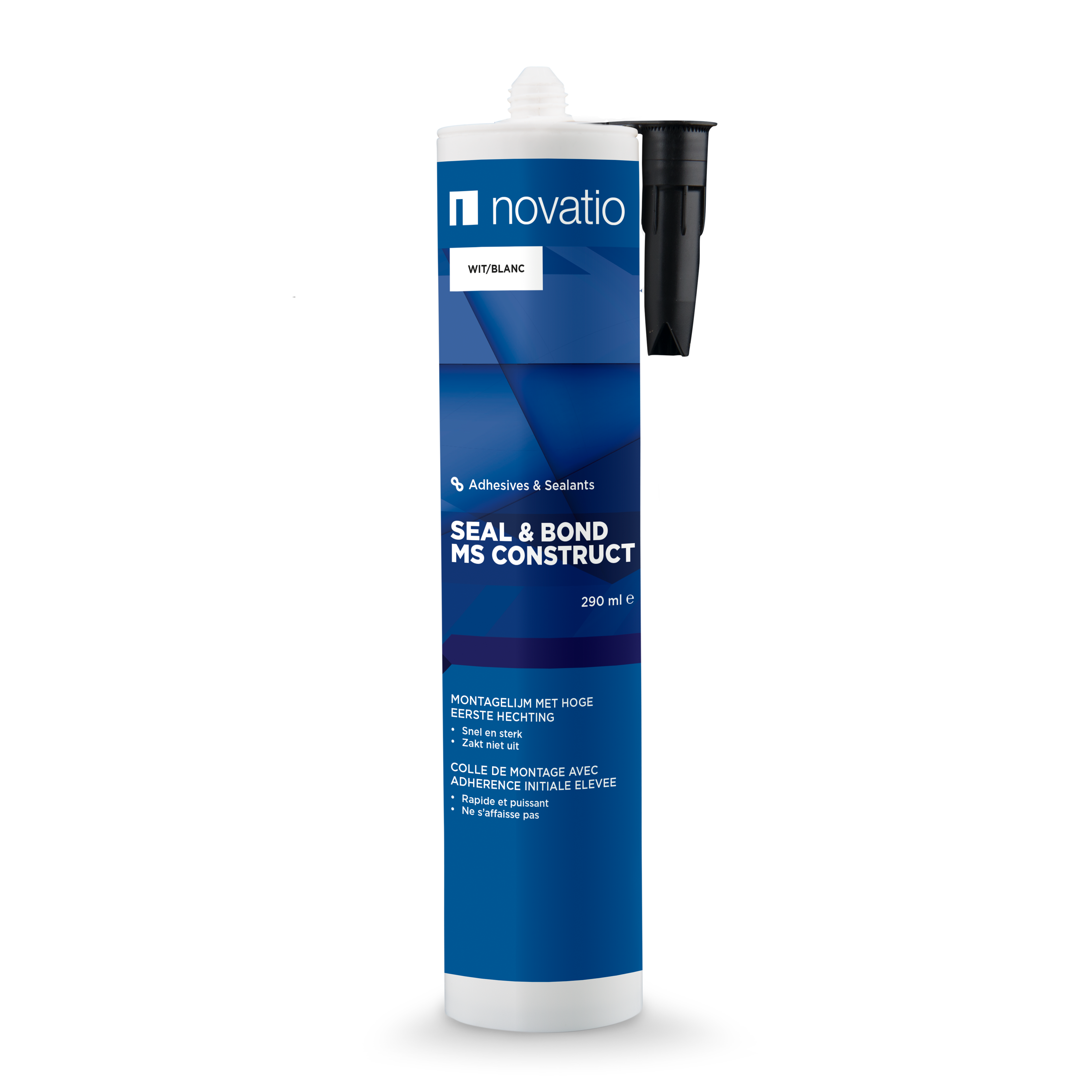 Novatio Seal & Bond MS Construct wit - patroon 290ml