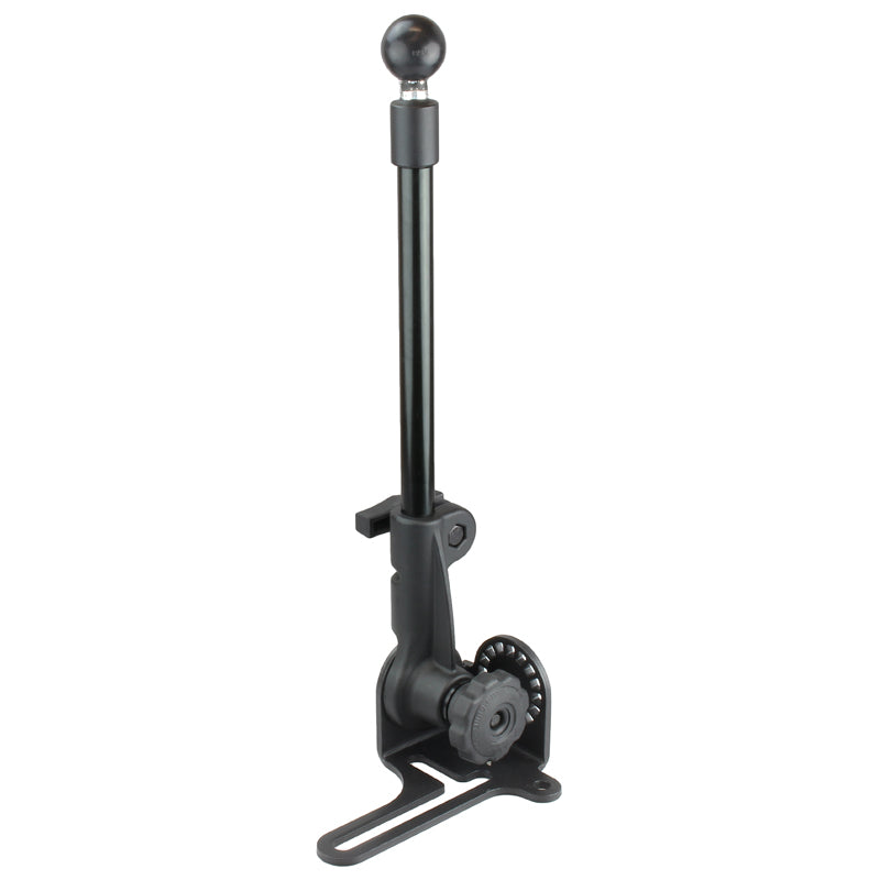 Base véhicule RAM® Pod HD™ avec tige aluminium 12" et rotule