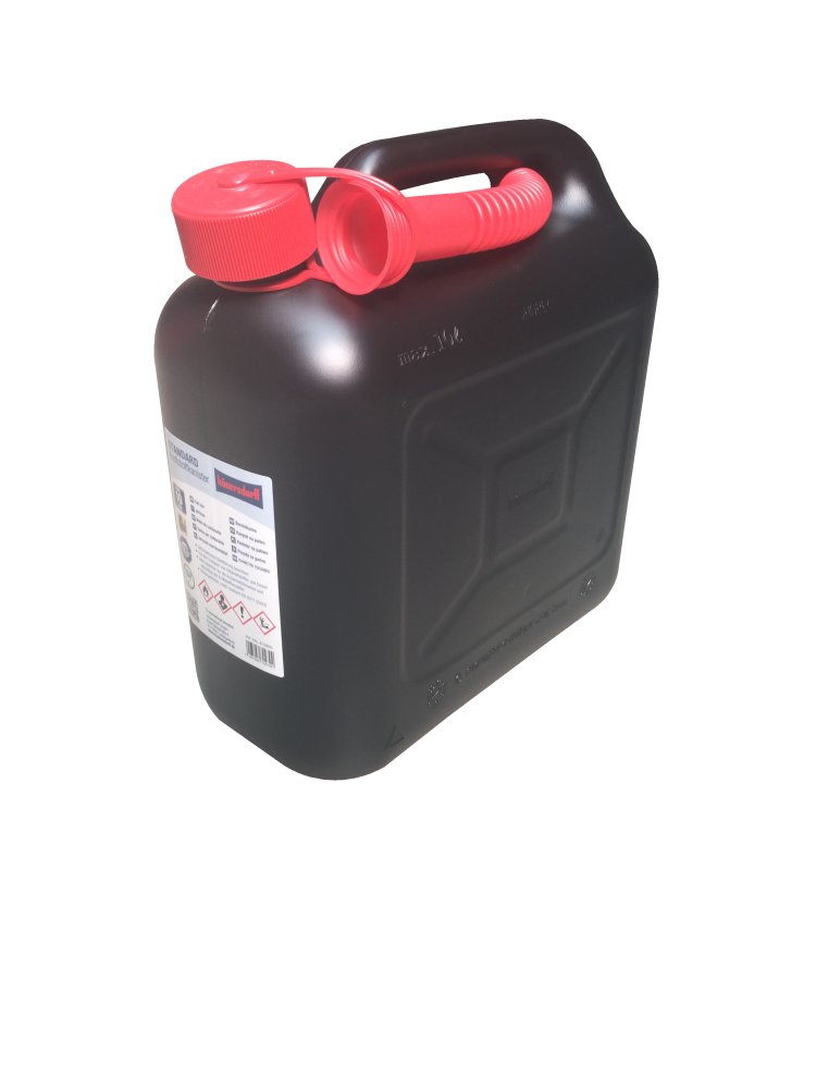 Jerrycan 10L plastic zwart