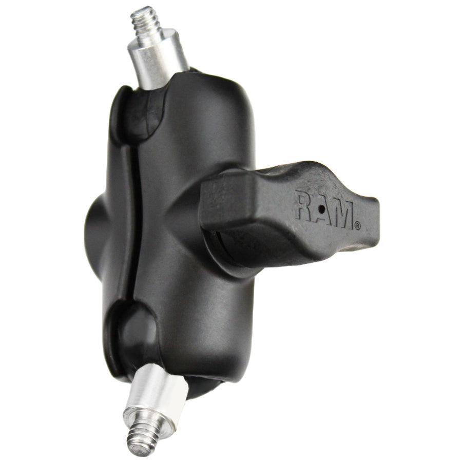 RAM® dubbele kogelhouder met twee 1/4"-20 draadpennen
