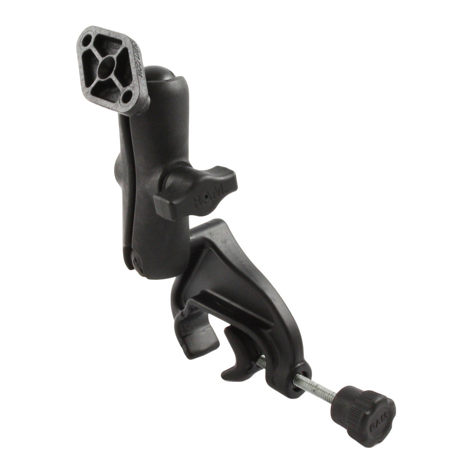 RAM® composiet dubbele kogelhouder met aluminium yoke-klembasis
