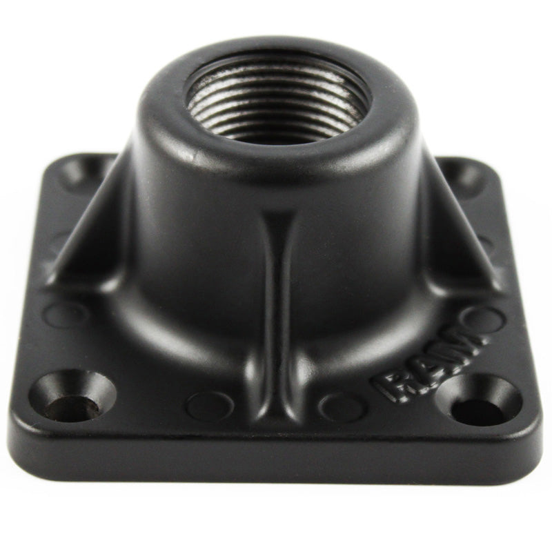 RAM® 90-graden 1" NPT-draadgat met kleine vierkante basis