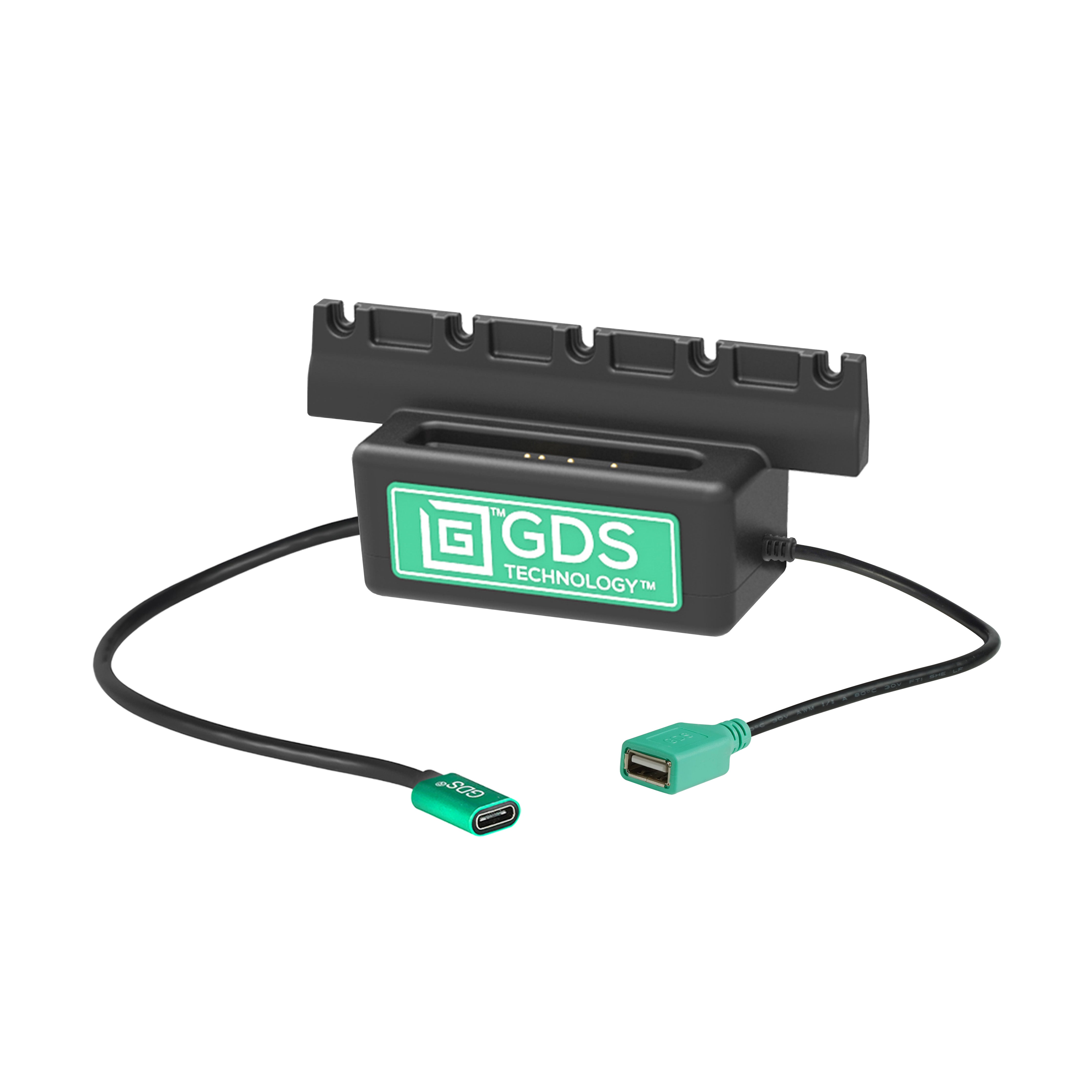 GDS® voedings- + enkele USB-A dock-kom voor IntelliSkin® Next Gen tablets